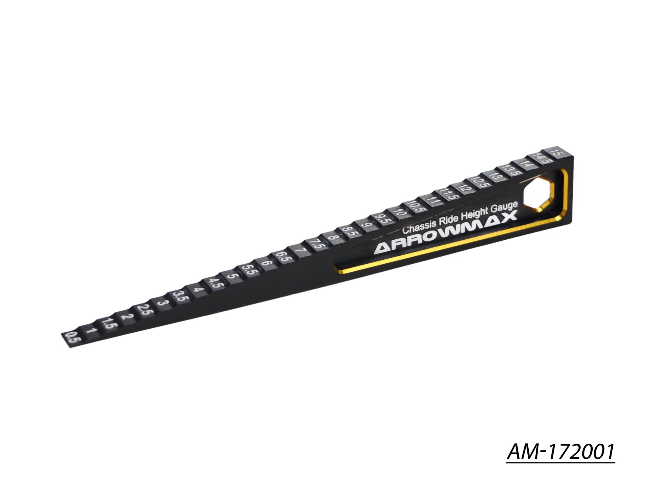 Arrowmax Setup Gauge Ultra Fine Jauge 0.5-15MM AM-172001 noir
