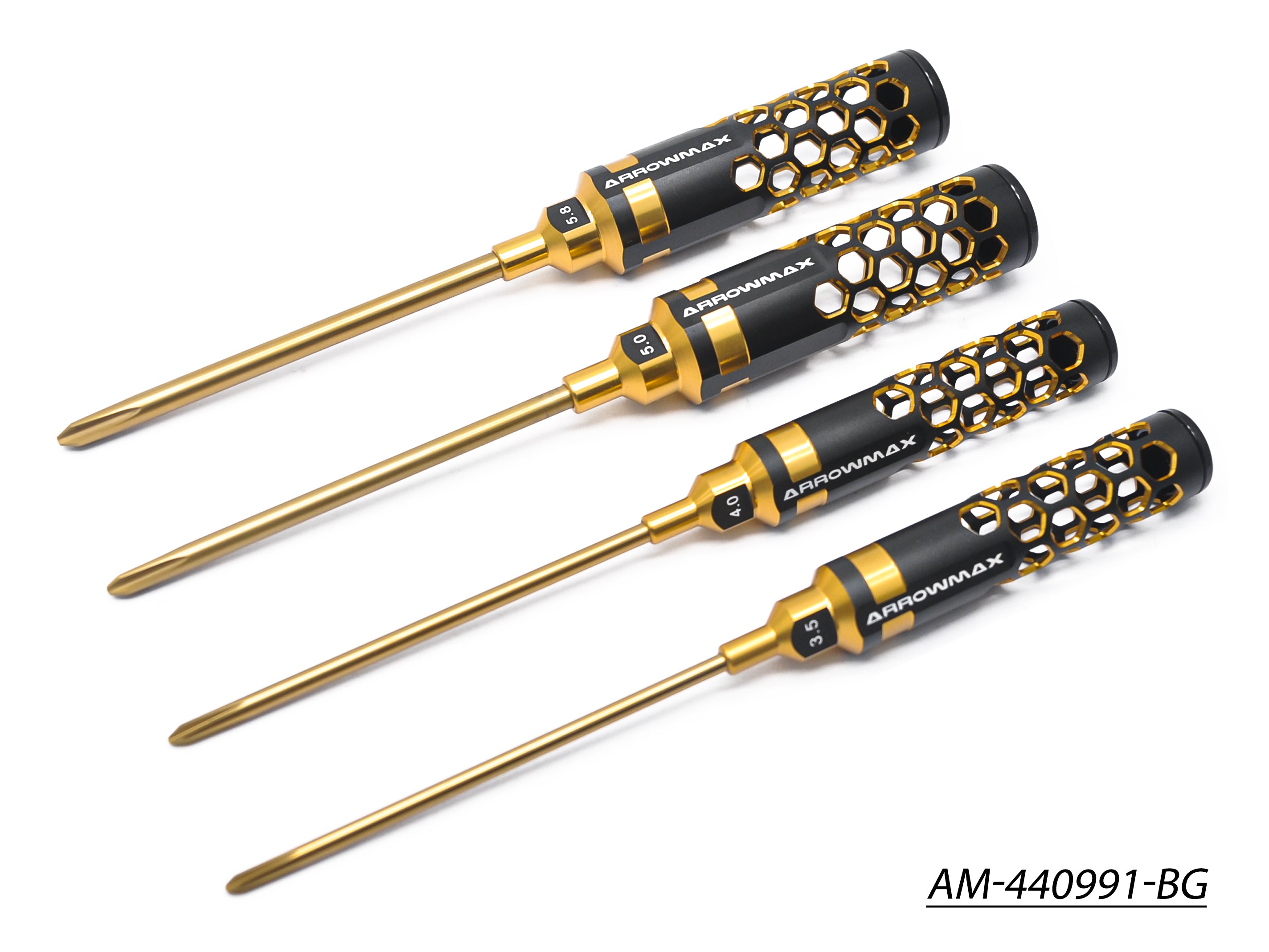Arrowmax AM-440991-BG set 4 tournevis cruciforme