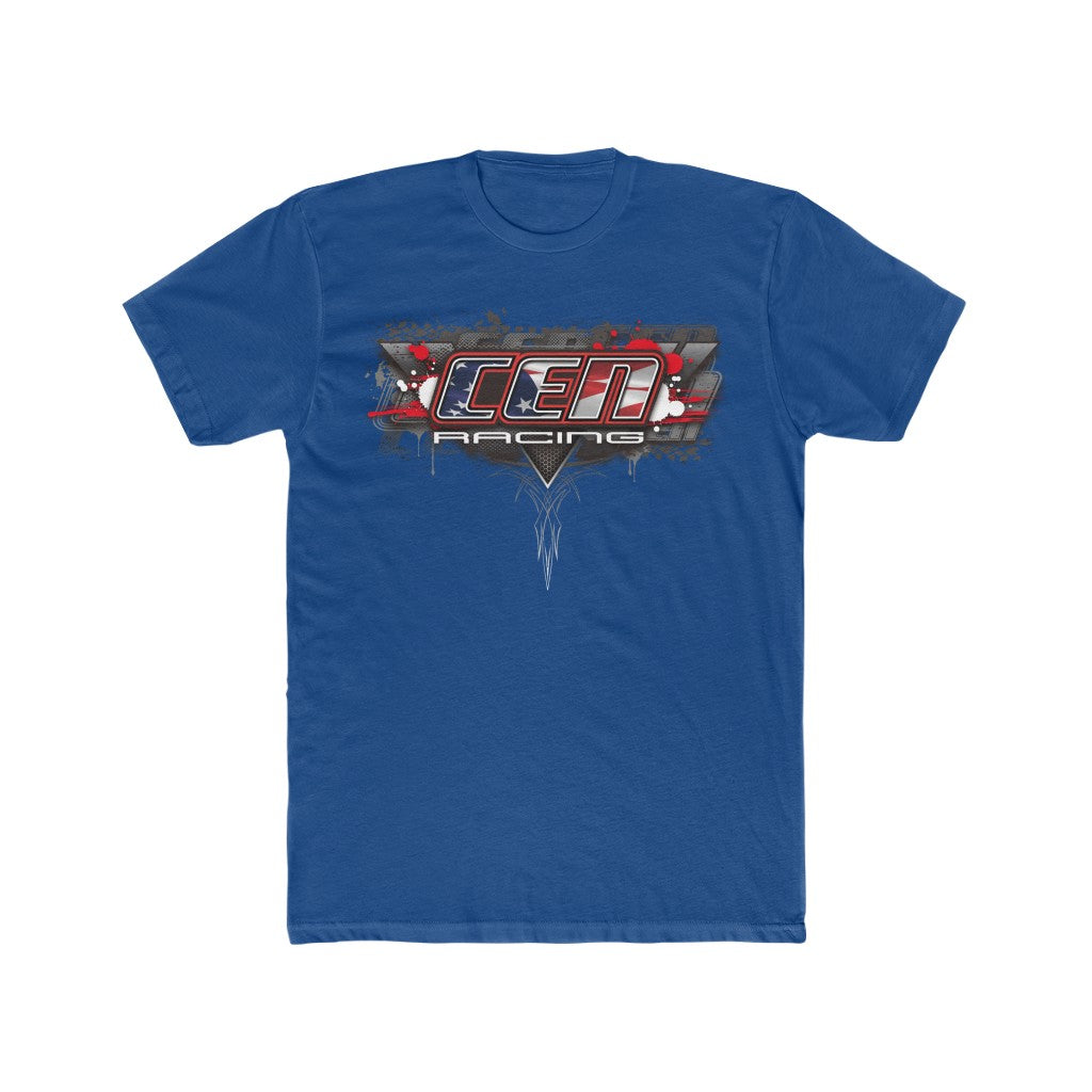 CEN Racing US Flag 2021 T-Shirt coton noir L