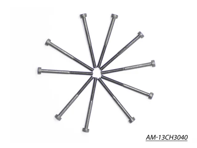 Arrowmax Screws AM-13CH3040 vis tête cylindrique M3x40 lot 10