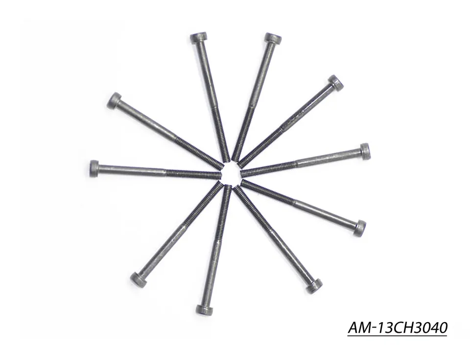 Arrowmax Screws AM-13CH3040 vis tête cylindrique M3x40 lot 10