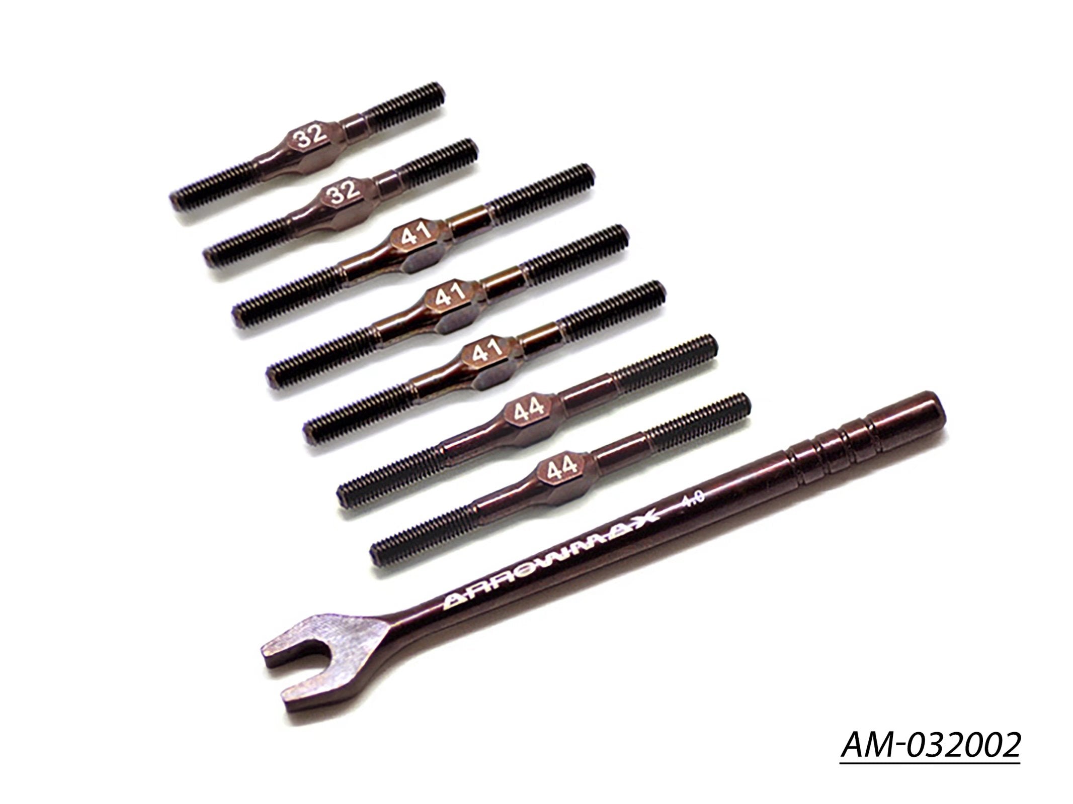 Arrowmax Turnbuckle Set Yokomo B-MAX4 AM-032002 acier
