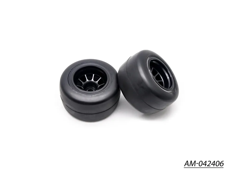 Arrowmax Formula Tyre AM-042406 pneu F1 1/10 arrière 24 Shore lot 2