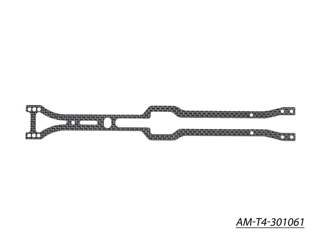 Arrowmax T4'20 AM-T4-301061 platine supérieure graphite 1,6mm