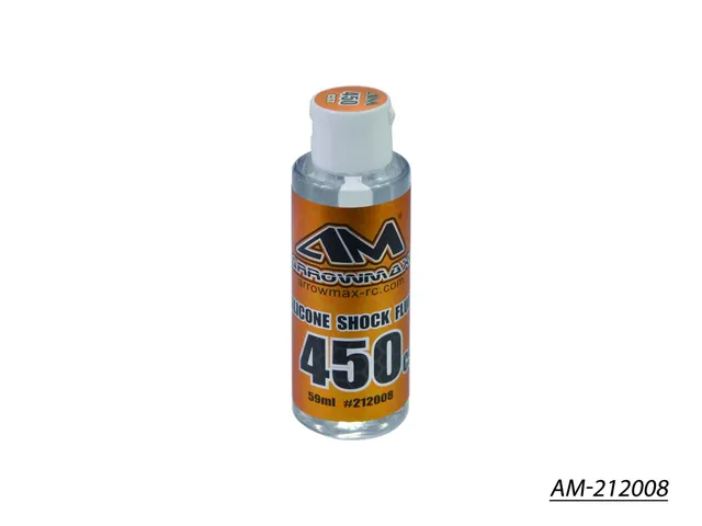 Arrowmax Shock Fluid Huile Silicone 59ml 450cst V2 AM-212008