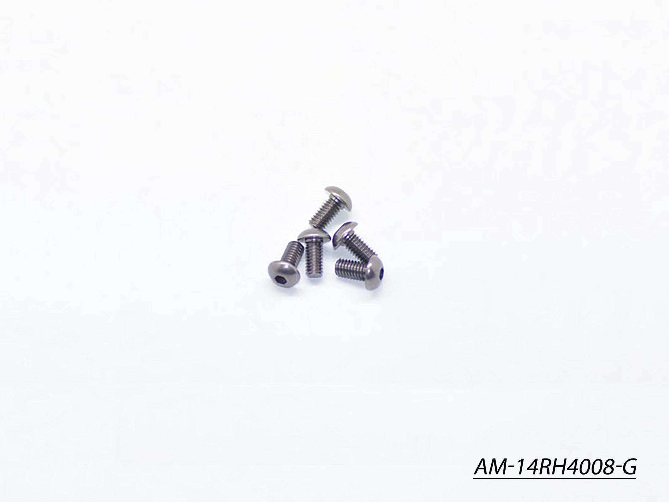 Arrowmax Screws AM-14RH4008-G Vis Alu M4x8 Grise