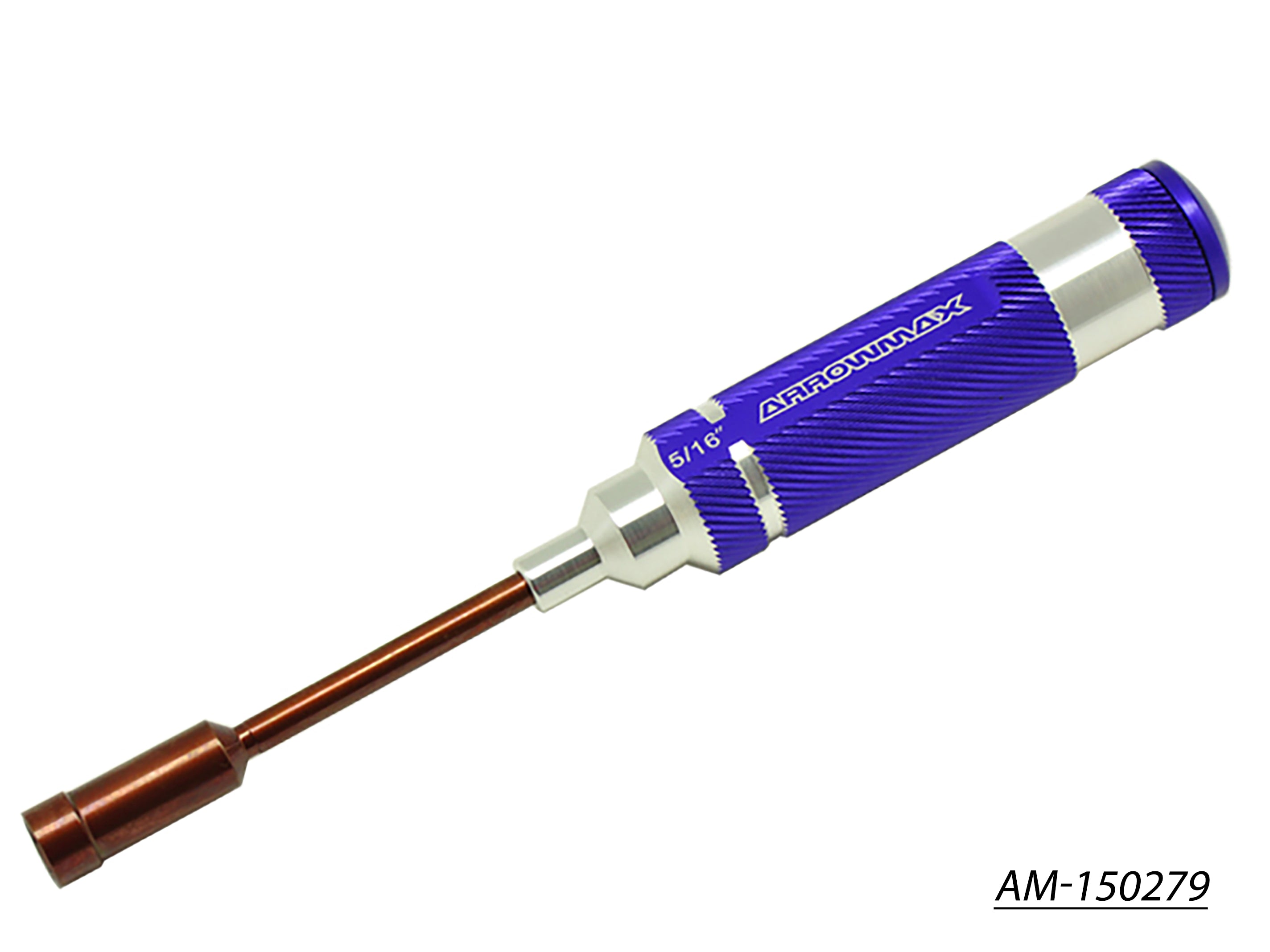 Arrowmax Purple Tournevis Douille 5.0x100mm Écrou