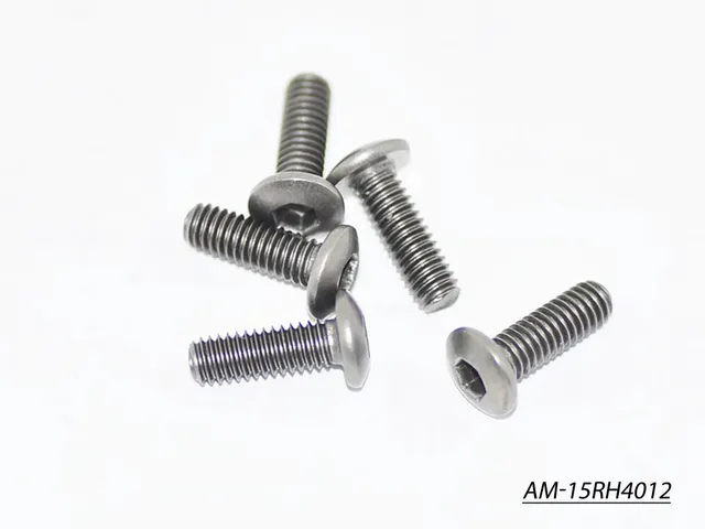 Arrowmax Screws AM-15RH4012 vis titane M4x12 tête ronde x5