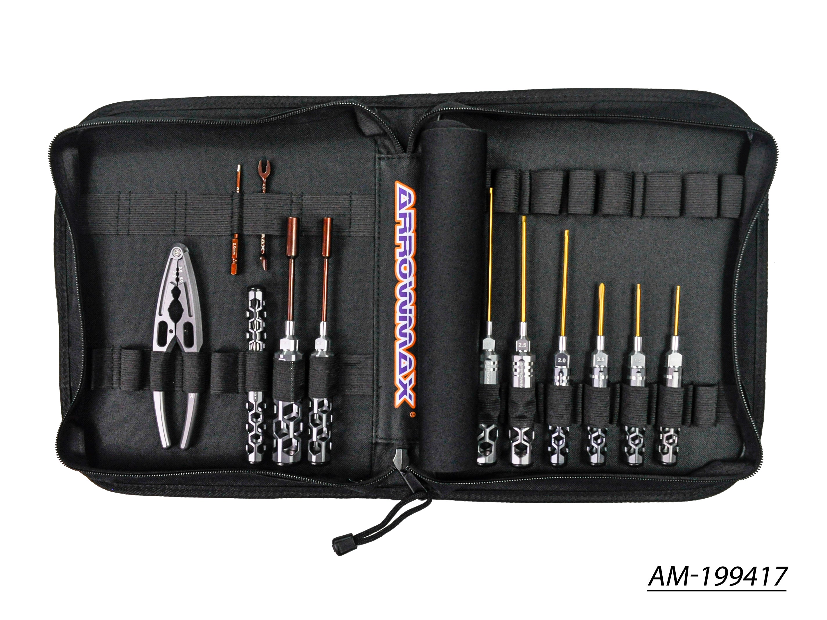 Arrowmax Honeycomb Kit Outils 1/10 Offroad AM-199417 12pcs