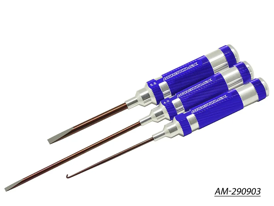 Arrowmax Tools Set AM-290903 set tournevis plat + extracteur