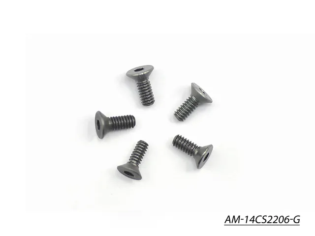 Arrowmax Alu M2.2x6 AM-14CS2206-G vis fraisée grise 7075 x5