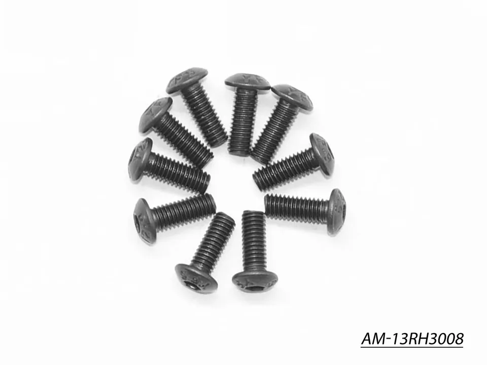 Arrowmax AM-13RH3008 vis allen M3x8 ronde lot 10