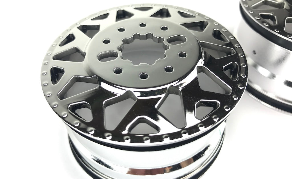 CEN CD0604 roue chrome H01 CONTRA avec cabochon 2 pces