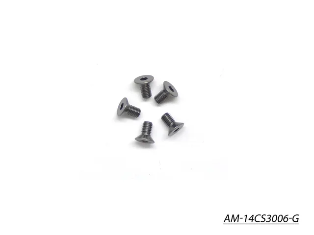 Arrowmax Screws AM-14CS3006-G vis alu M3x6 grise lot 5