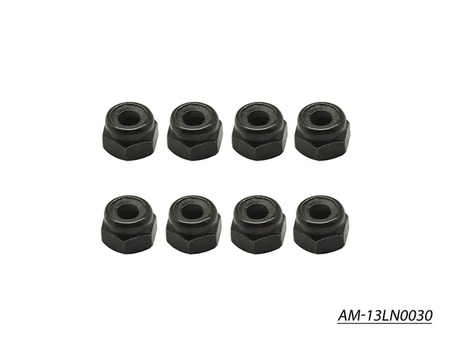 Arrowmax Accessories Écrous Nylon M3 x8 AM-13LN0030