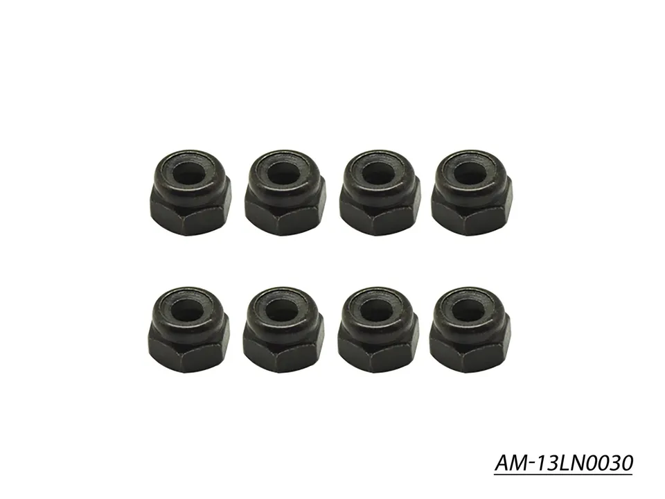 Arrowmax Accessories Écrous Nylon M3 x8 AM-13LN0030