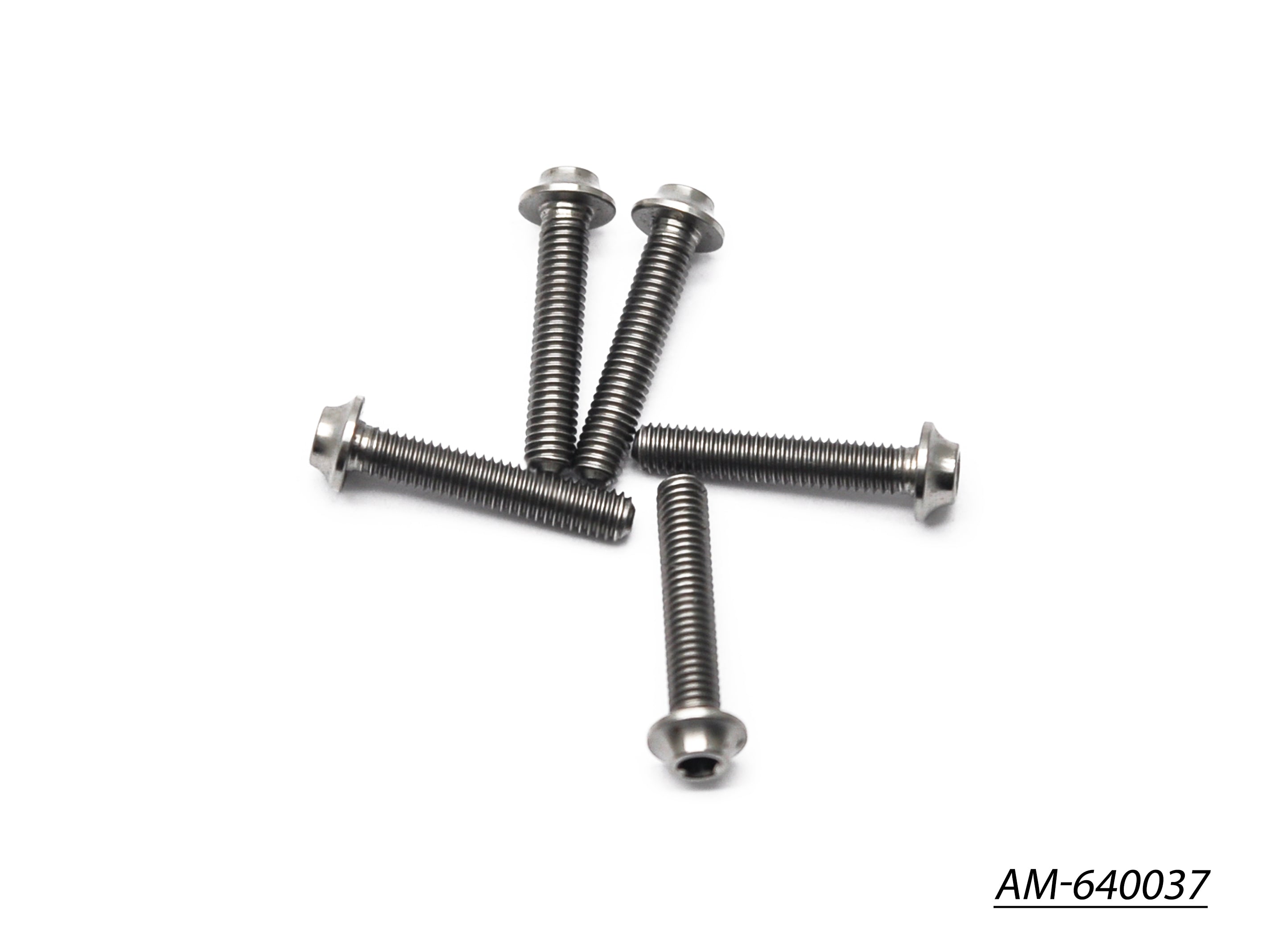 Arrowmax AM-640037 vis titane M3x16 tête ronde x5