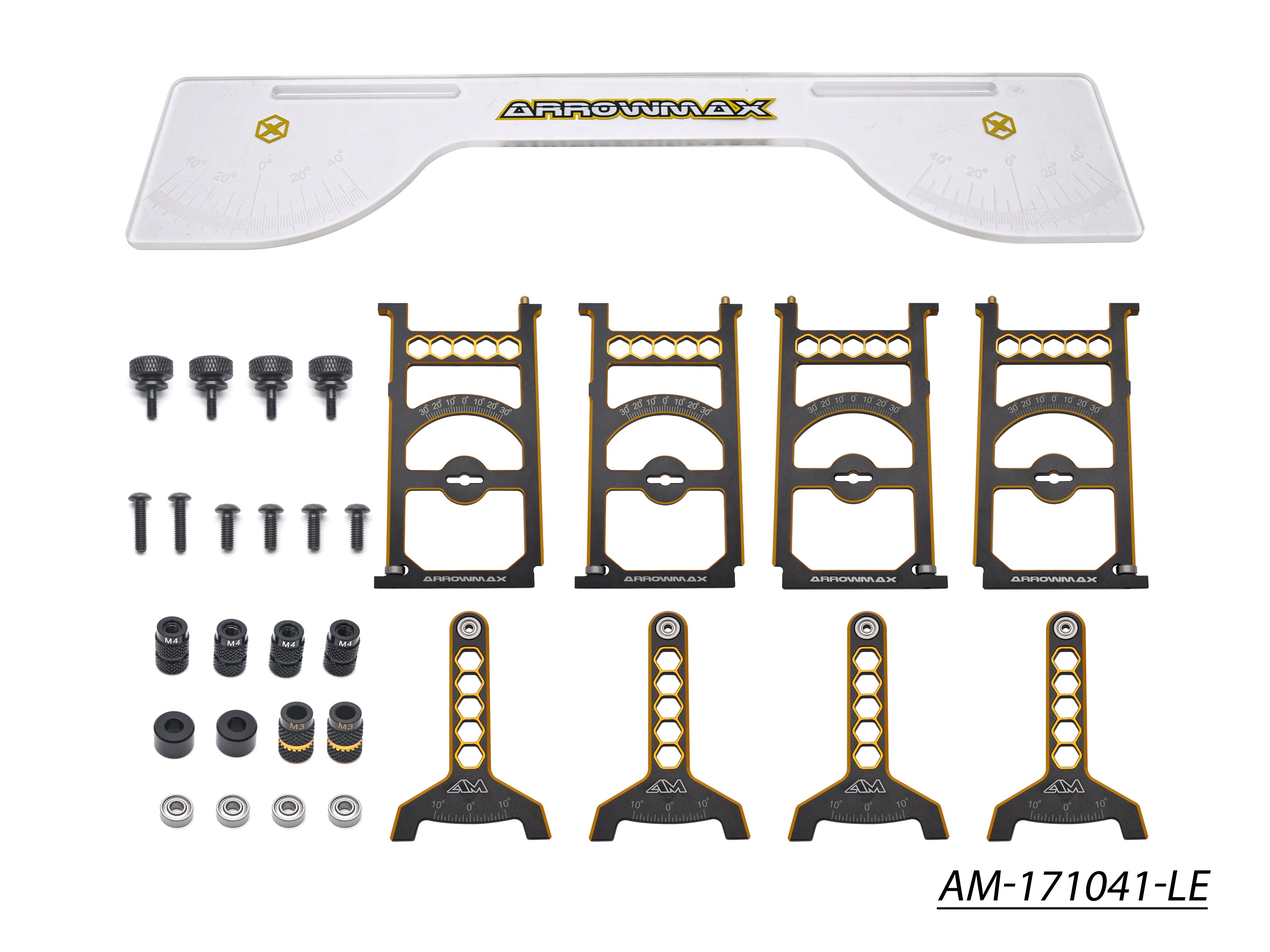 Arrowmax AM-171041-LE système réglage 1/10 off-road + housse