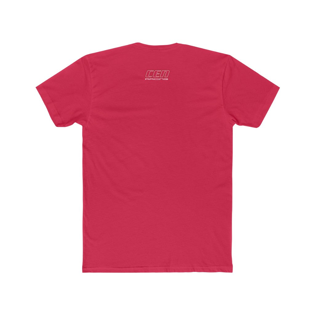 CEN Racing Logo 2021 T-Shirt Coton Homme Rouge M