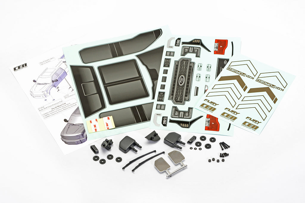 CEN CD0904 Ford F-450 SD carrosserie complète rouge candy