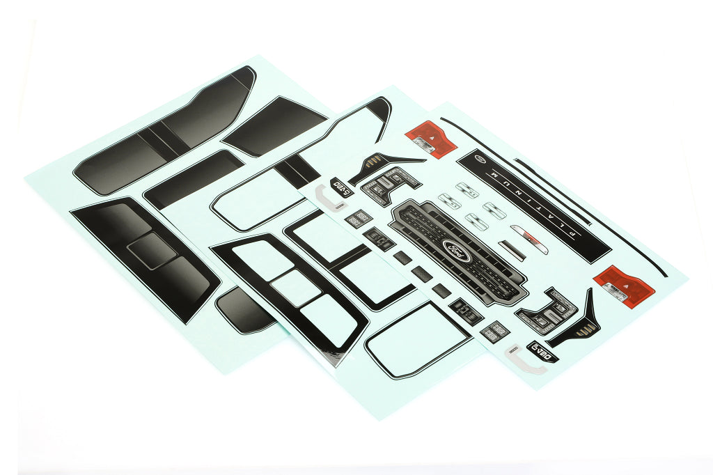 CEN CD0970 Ford F450 planche stickers V2 KG1 calandre