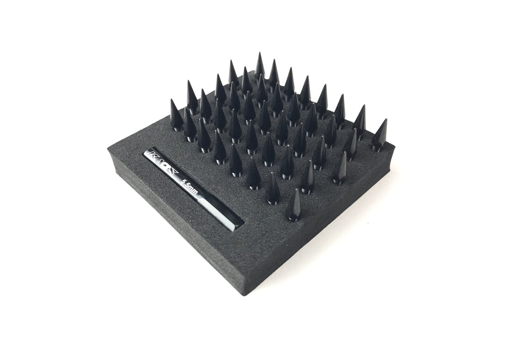 CEN KAOS CKD0610 écrous de roue pointes noirs 40 pcs