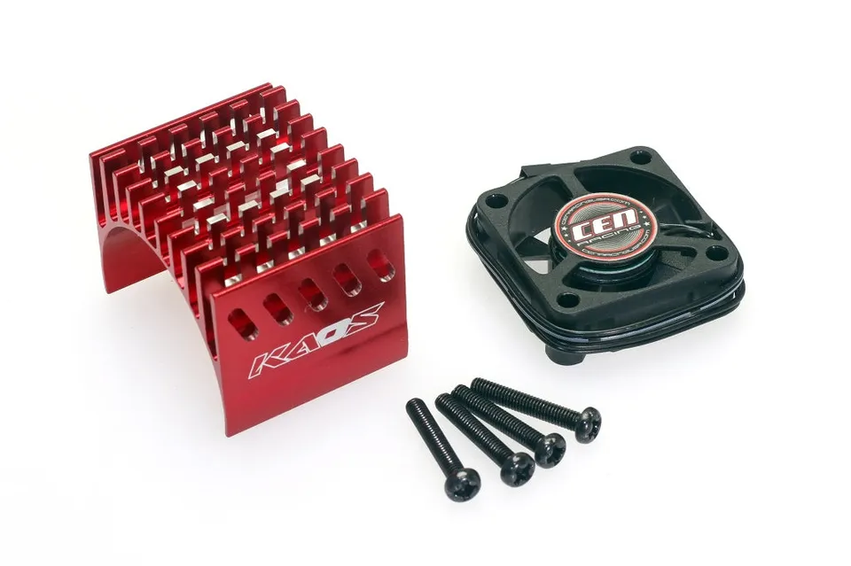 CEN KAOS Rally 1 CKM0405 Dissipateur Moteur Rouge