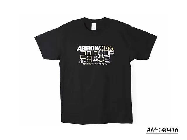 Arrowmax Team Apparel AM-140416 t-shirt noir XXXL 2017 Cup