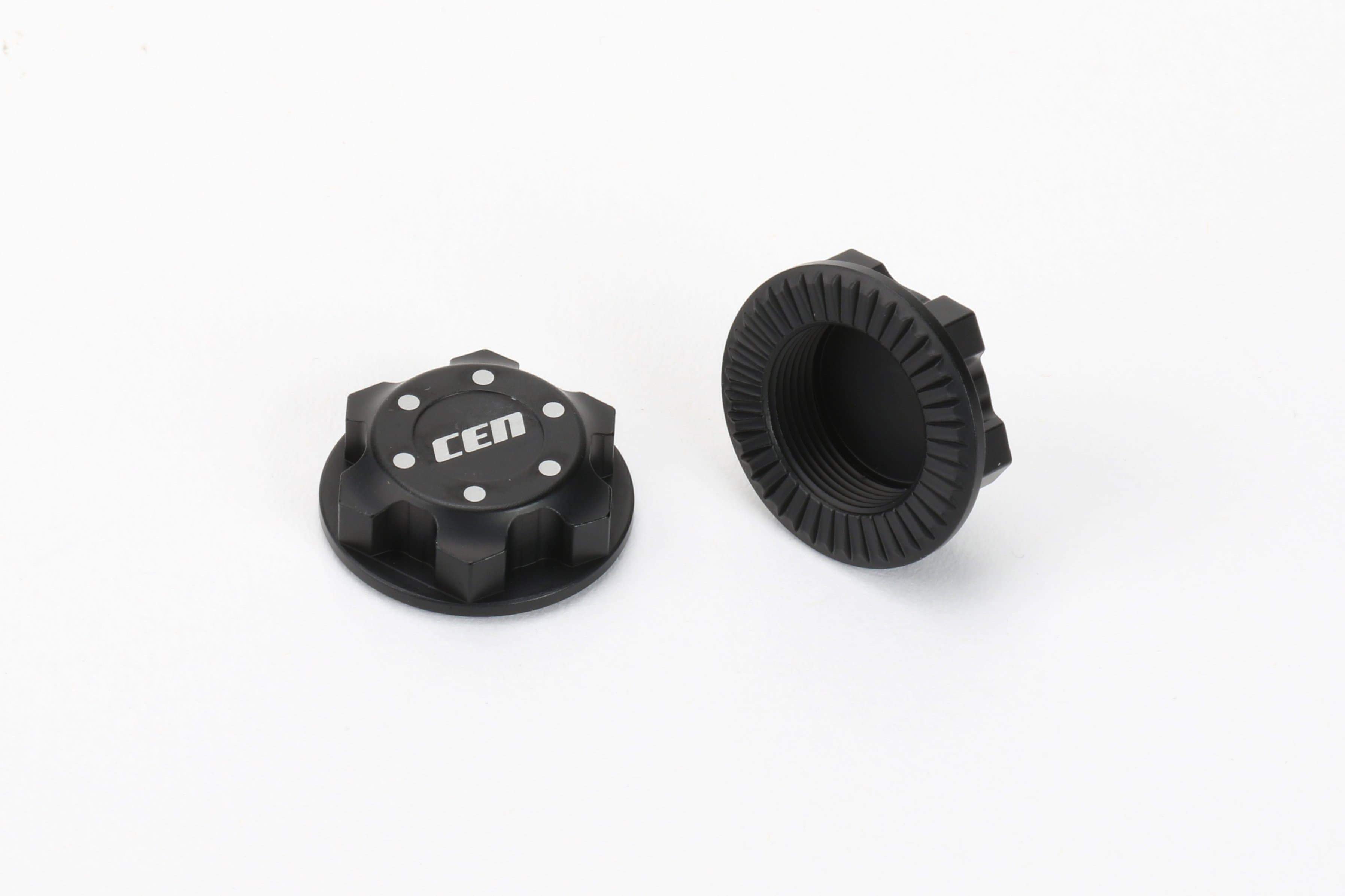 CEN KAOS CKR0201 hex roue alu 23mm noir x2