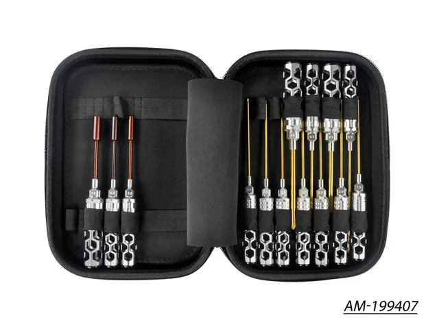 Arrowmax Honeycomb Toolset 14 pcs avec Trousse AM-199407