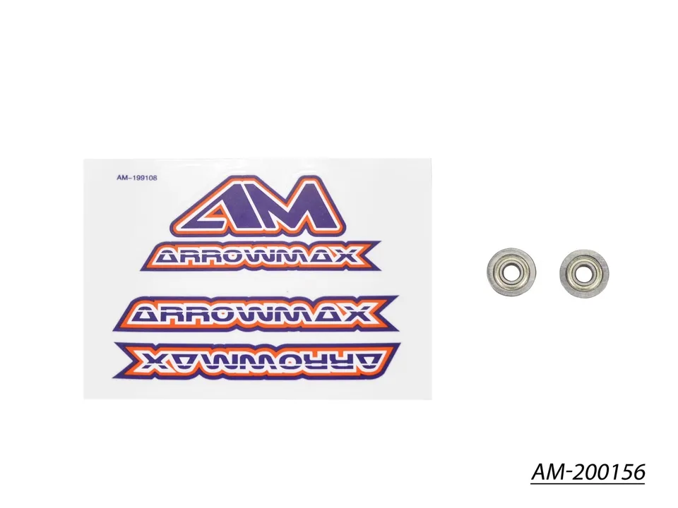 Arrowmax Bearing AM-200156 roulement 3x9x2.5 flasqué lot 2