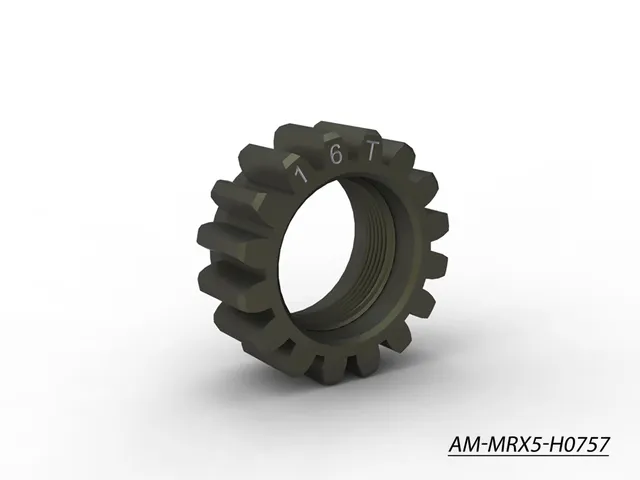 Arrowmax 1st Gear 16T 7075 Hard AM-MRX5-H0757 pignon