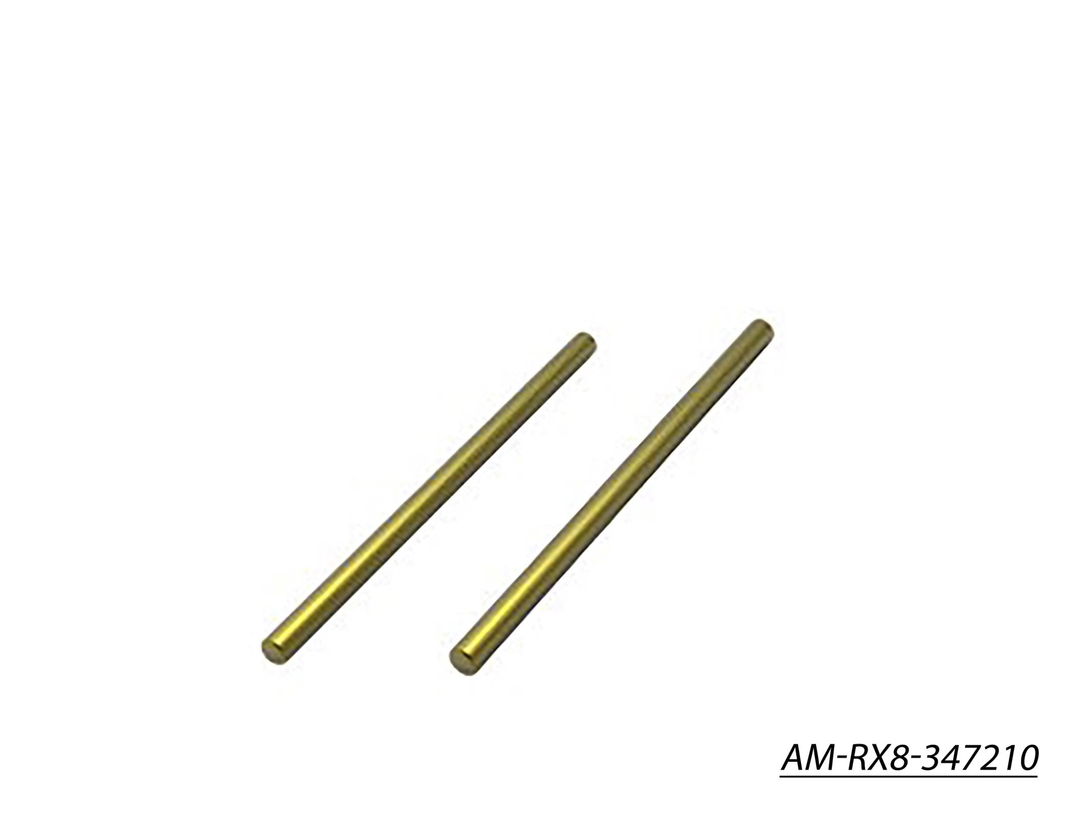 Arrowmax AM-RX8-347210 axe pivot avant Tini acier lot 2