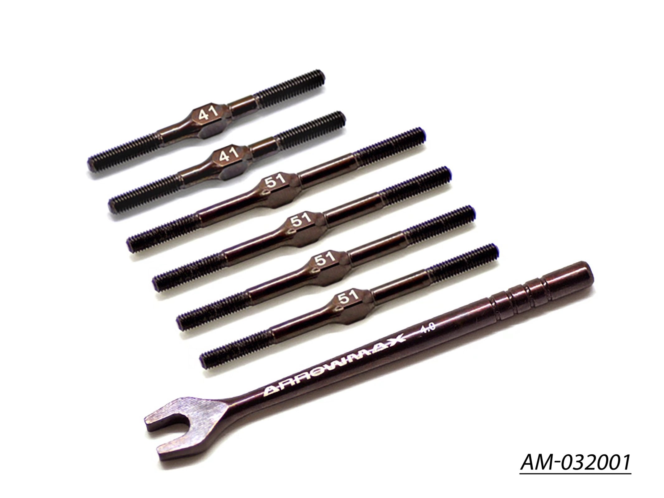 Arrowmax Turnbuckle Set B-MAX2 Biellettes Acier AM-032001