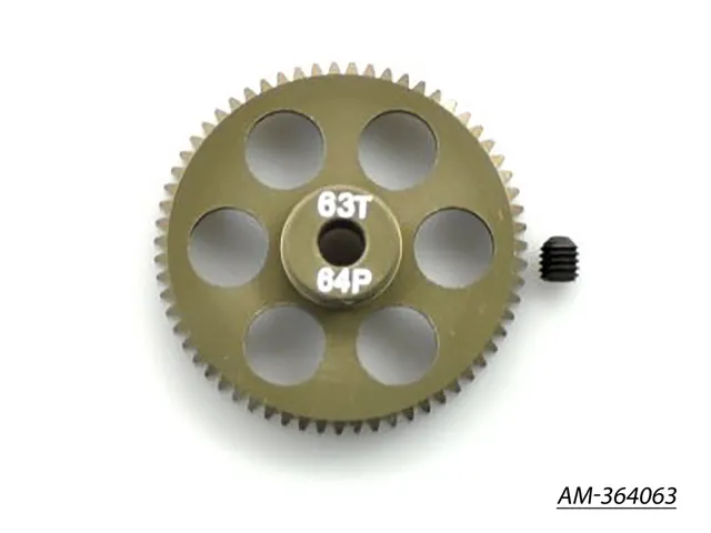 Arrowmax Gears AM-364063 pignon 64P 63T alu 7075 Hard