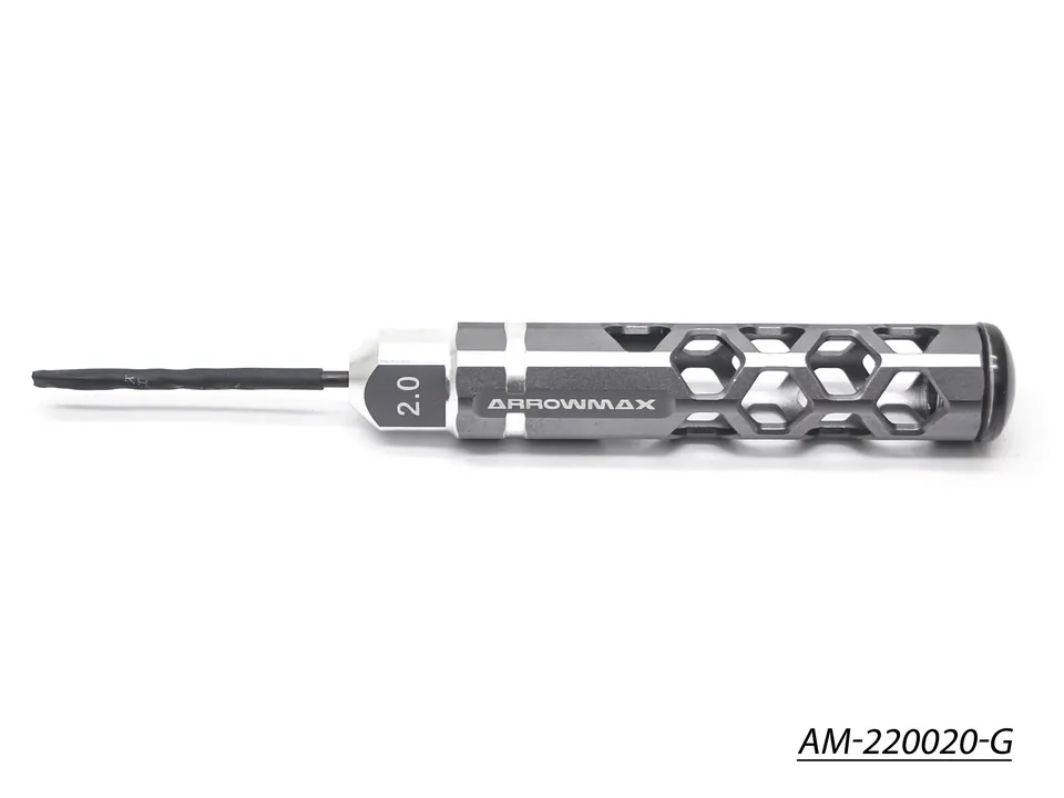 Arrowmax Special Tools foret 2,0 mm Mini 4WD gris AM-220020-G