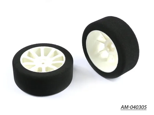 Arrowmax AM-040305 Pneus Mousse 1/10 Arrière 40 Shore x2