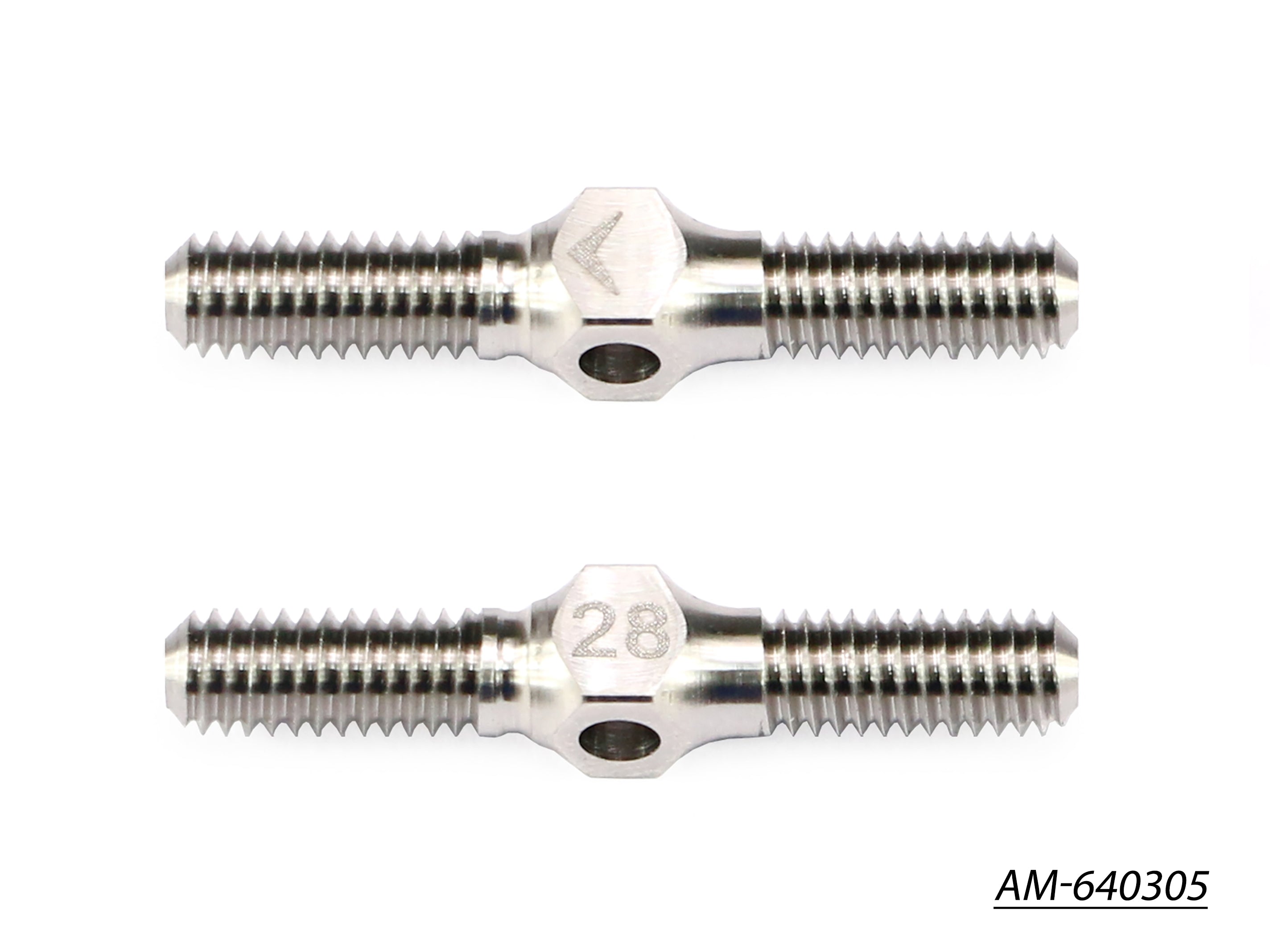 Arrowmax AM-640305 Biellettes Titane 4x28 mm x2