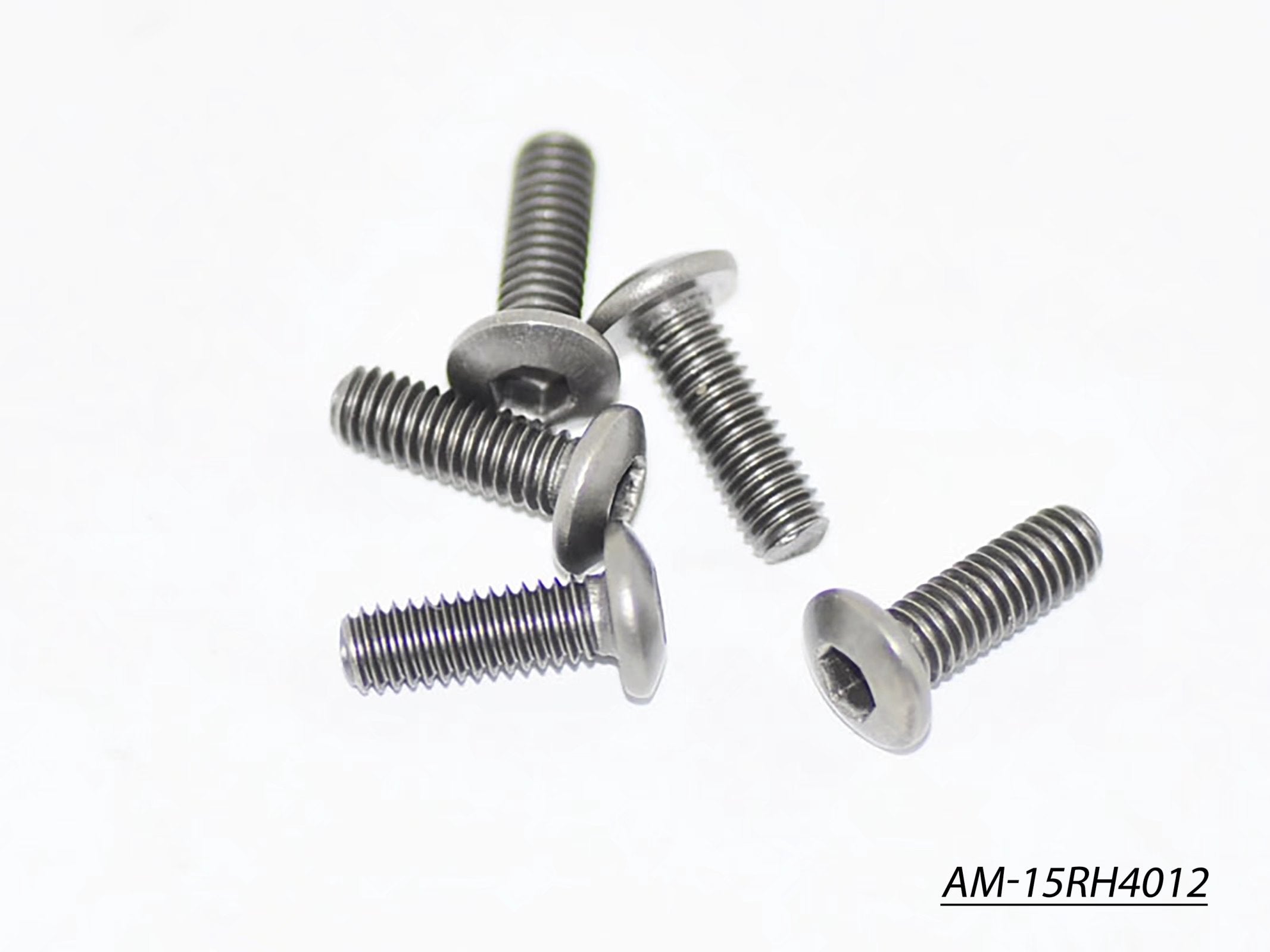 Arrowmax Screws AM-15RH4012 vis titane M4x12 tête ronde x5