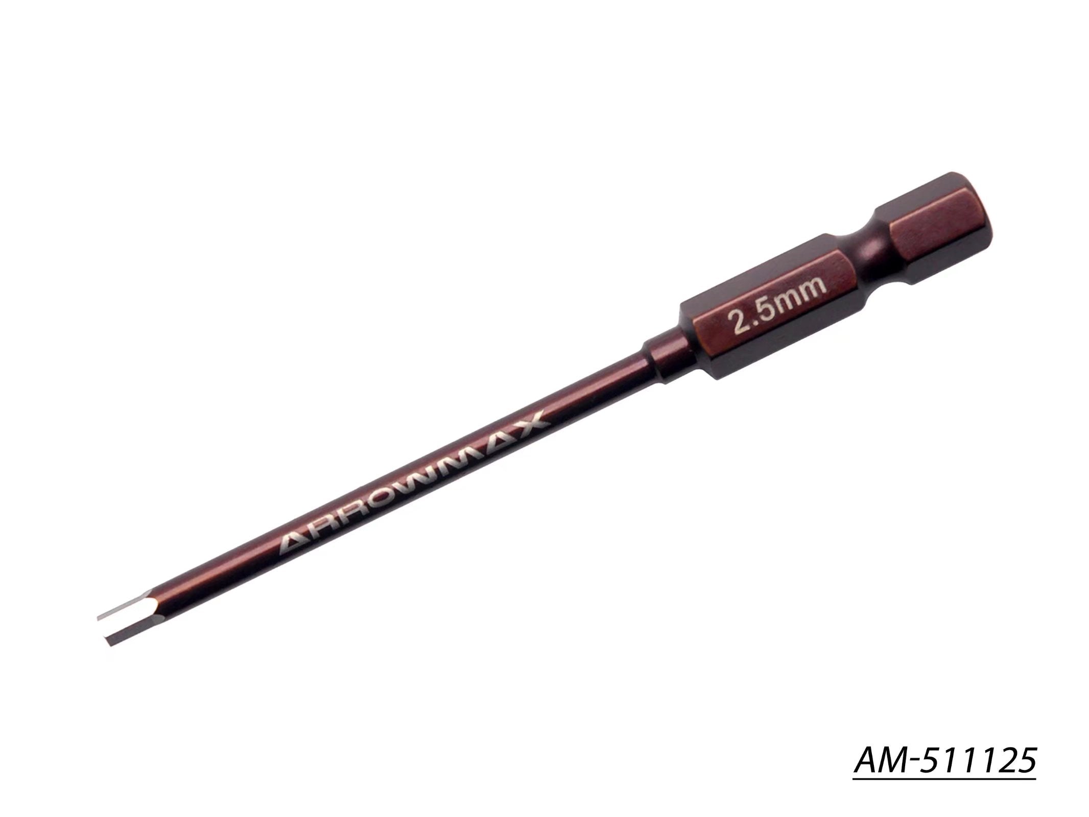 Arrowmax Accessories Embout AM-511125 Allen 2.5x80mm tip seul
