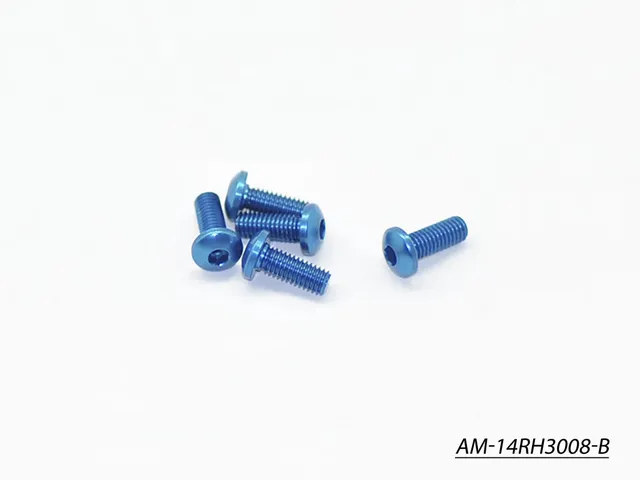 Arrowmax Vis Alu Allen M3x8 Bleu (5)