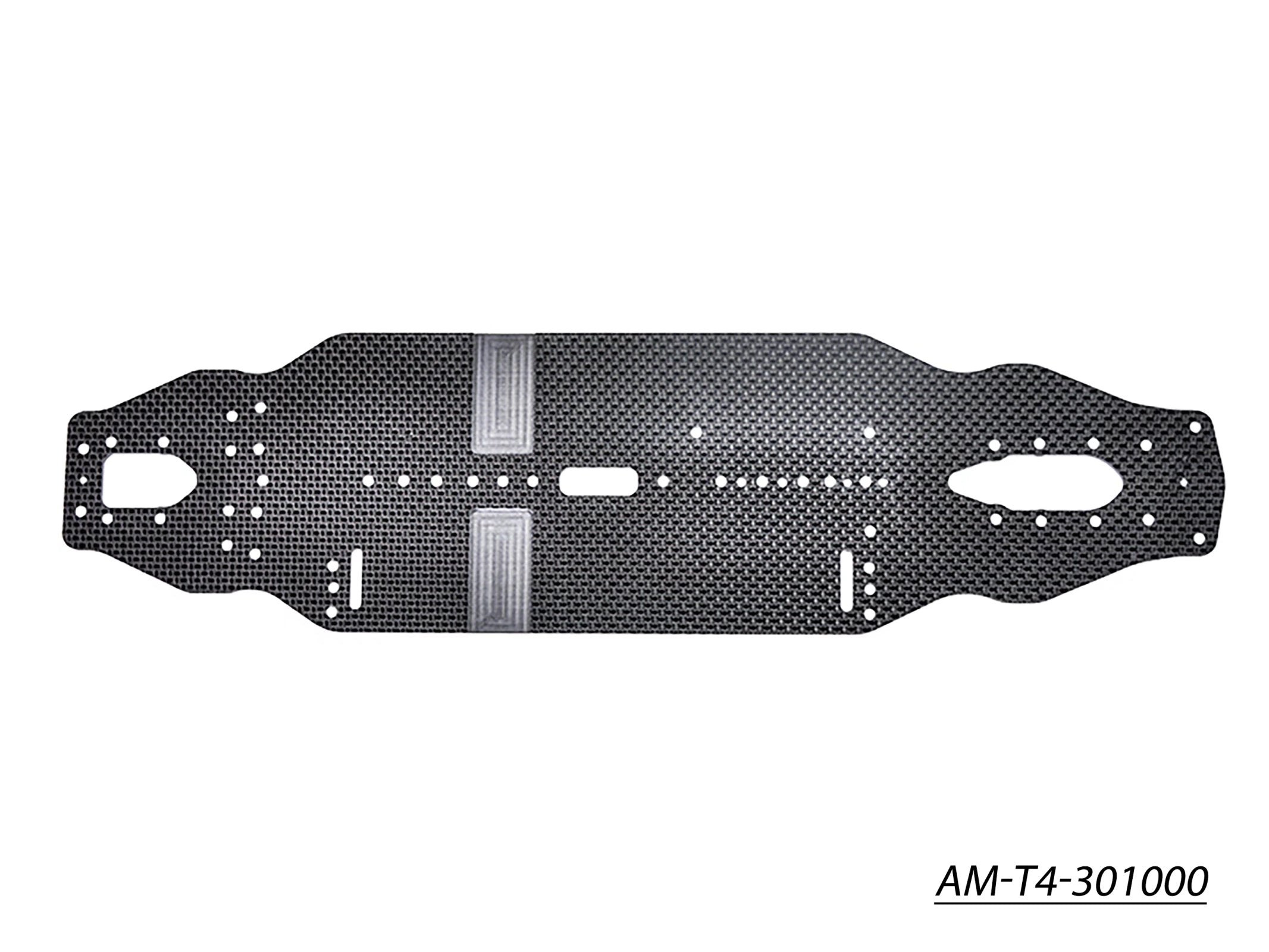 Arrowmax AM-T4-301000 châssis graphite T4'20 2,25 mm