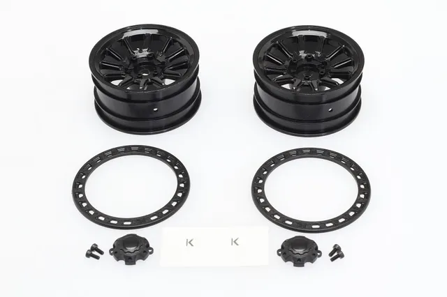 CEN CD0680 Jantes KG1-K105B Adrenaline Noires Ranger Paire