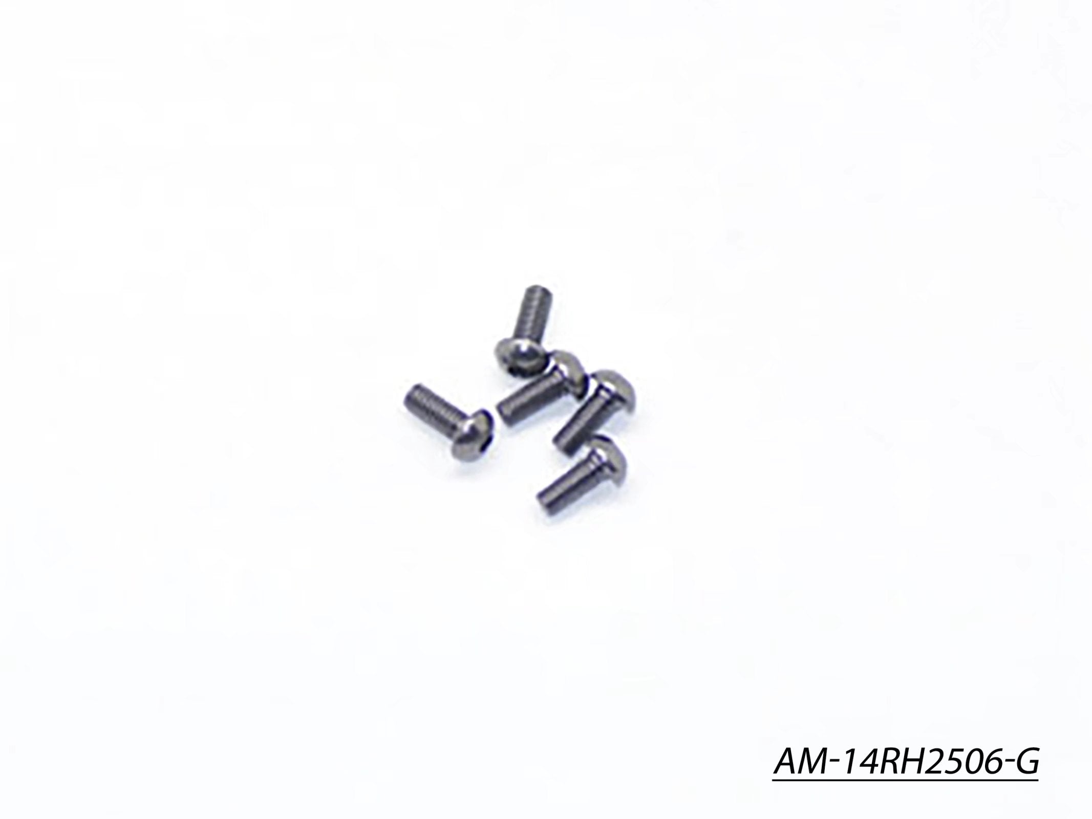 Arrowmax Vis Alu Tête Ronde M2.5x6 Grise 7075 x5