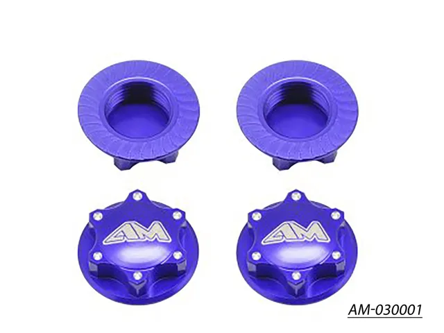 Arrowmax Accessories écrous roue alu 1/8 fermés AM-030001 x4