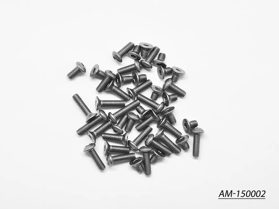 Arrowmax Kit Vis Titane Yokomo YRF001W 43 pcs