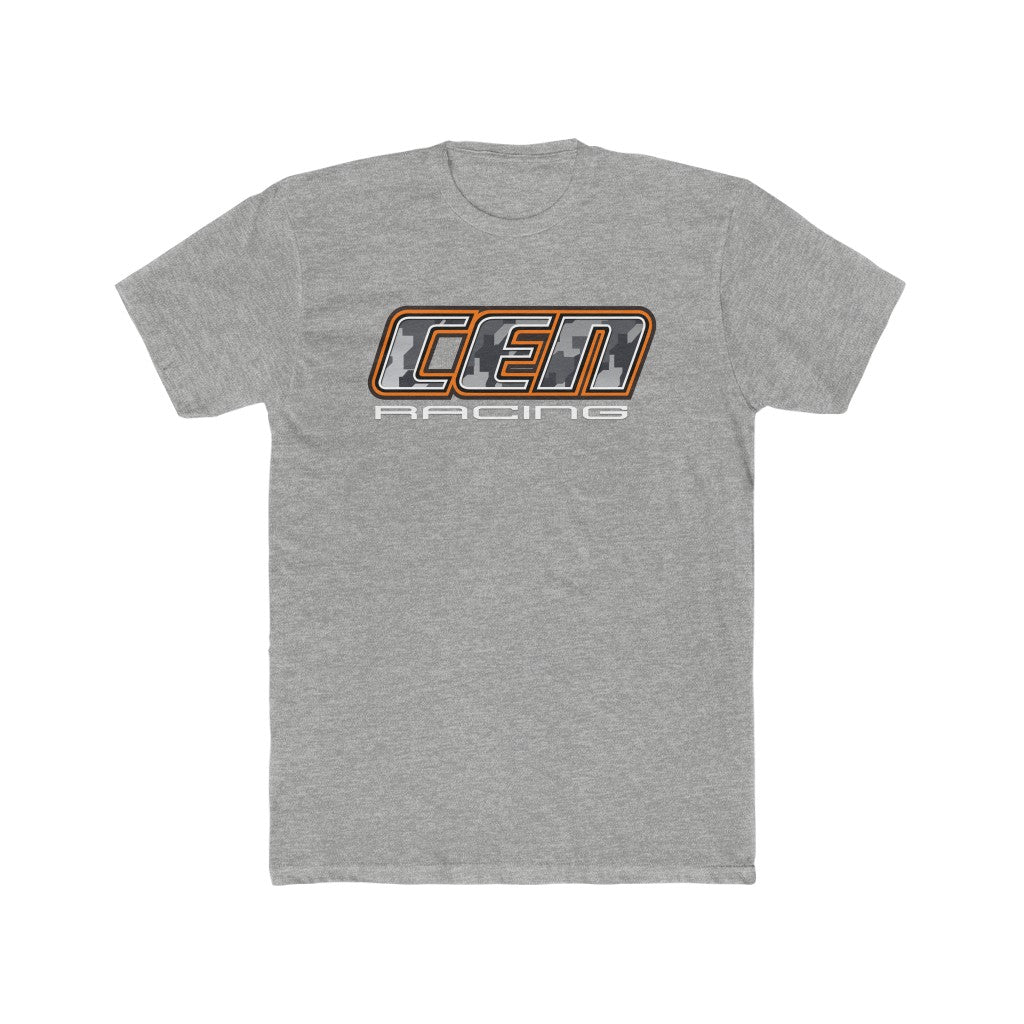 CEN Apparel Digital Camo Logo t-shirt coton cuivre brûlé L
