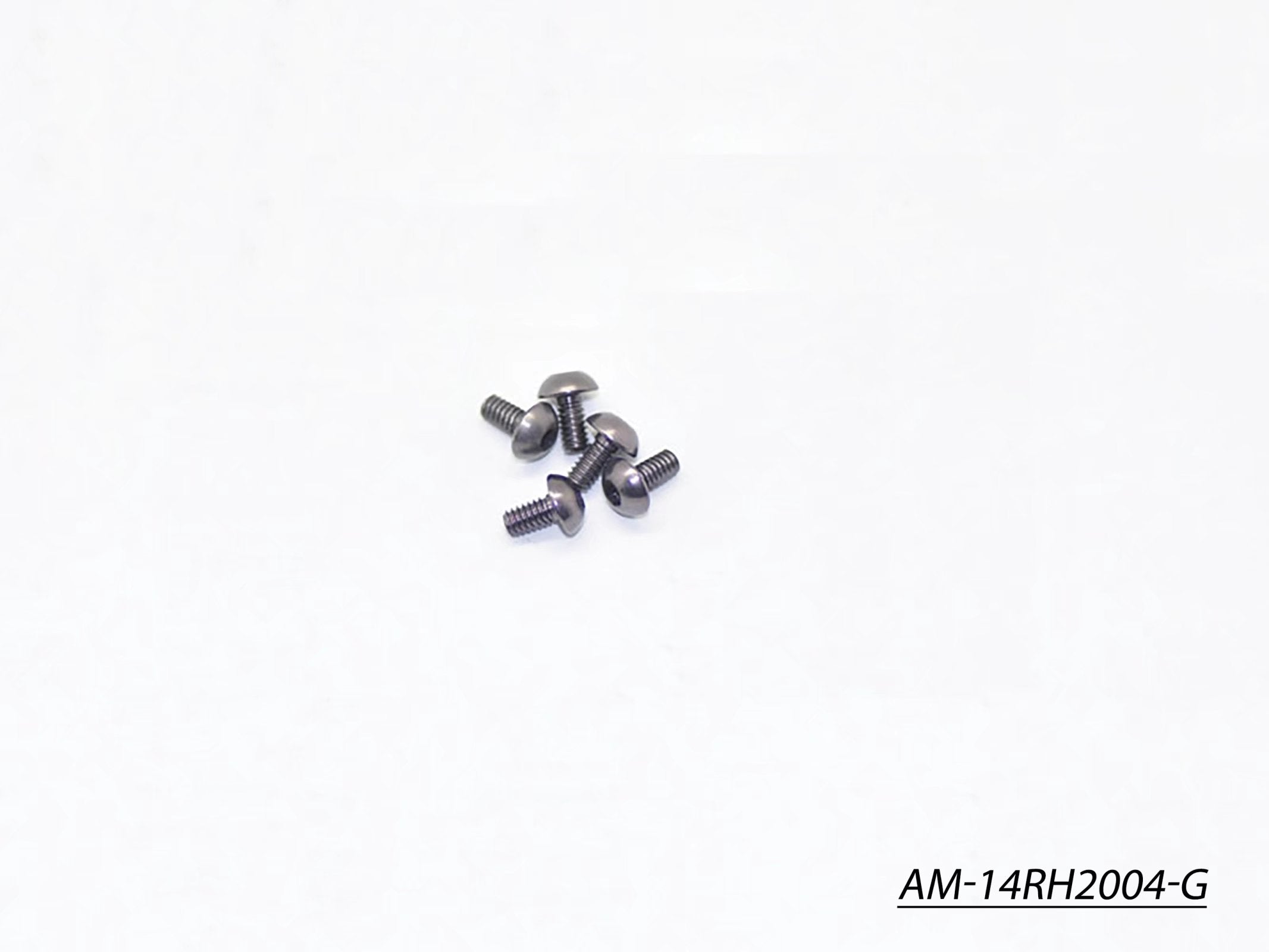 Arrowmax Screws AM-14RH2004-G vis alu M2x4 gris lot 5