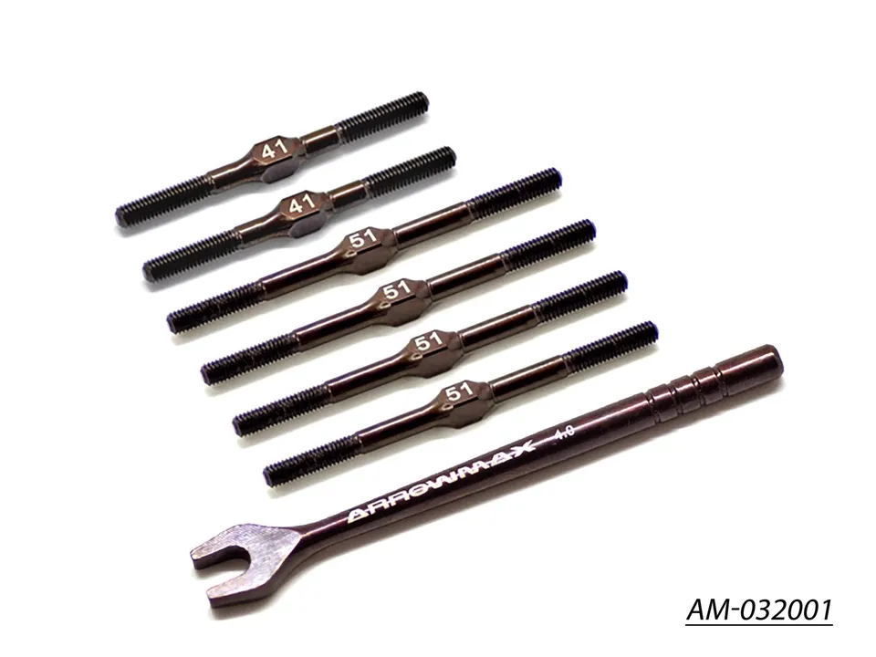Arrowmax Turnbuckle Set B-MAX2 Biellettes Acier AM-032001