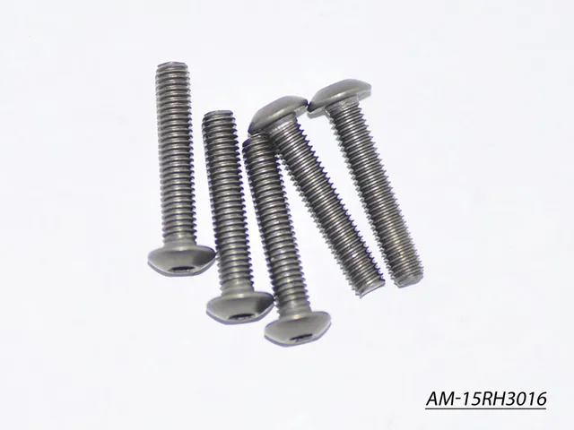 Arrowmax Screws vis titane tête ronde M3x16 lot 5 AM-15RH3016